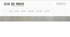 Desktop Screenshot of celuiquimarche.com